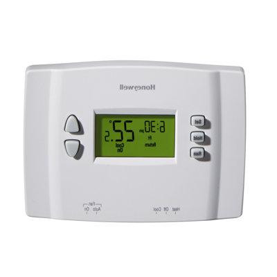 Plumbing N Parts Rectangle White Digital Thermostat Plastic PNP-37322 dans Chauffage et climatisation