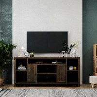 Loon Peak Jamian Creek 74 Inch TV Stand Console For Tvs Up To 85 Inches