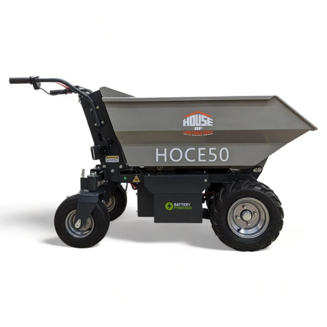 HOCE50 ELECTRIC DUMPER BUGGY ELECTRIC WHEELBARROW 500 KG 1102 LB LOAD CAPACITY + 1 YEAR WARRANTY + FREE SHIPPING in Power Tools - Image 3