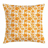 East Urban Home Floral Indoor / Outdoor 28" Throw Pillow Cover