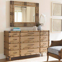 Tommy Bahama Home Twin Palms 12 - Drawer 68W Solid Wood Standard Dresser/Chest