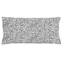 East Urban Home Indoor / Outdoor Abstract Lumbar Pillow Cover
