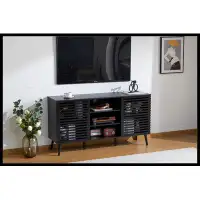 Ebern Designs 55" TV Stand for TVs up to 60 Inch,TV Cabinet Entertainment Center with Storage Shelves