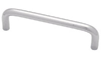 D. Lawless Hardware (25-Pack) 3-3/4" Steel Wire Pull Satin Chrome