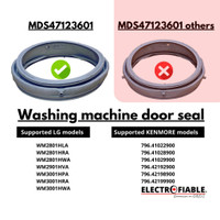 MDS47123601 Washing machine door seal