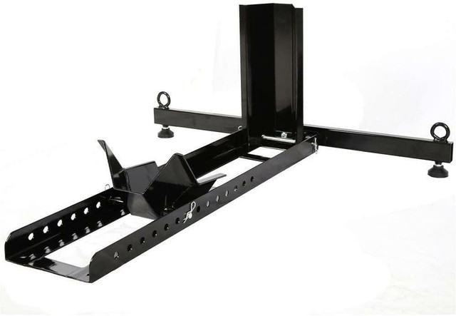 NEW ADJUSTABLE MOTORCYCLE STAND &amp; WHEEL CHOCK HLA32 in Motorcycle Parts & Accessories in Alberta