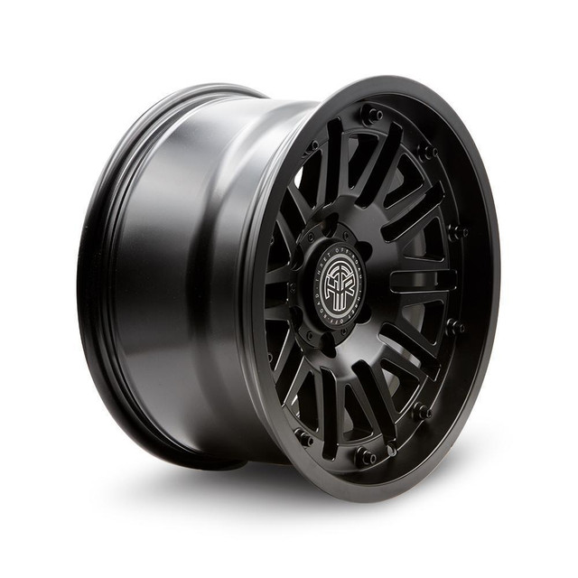 17 inch Thret Offroad Storm 701 satin black wheels for Jeep in Tires & Rims in Alberta - Image 3