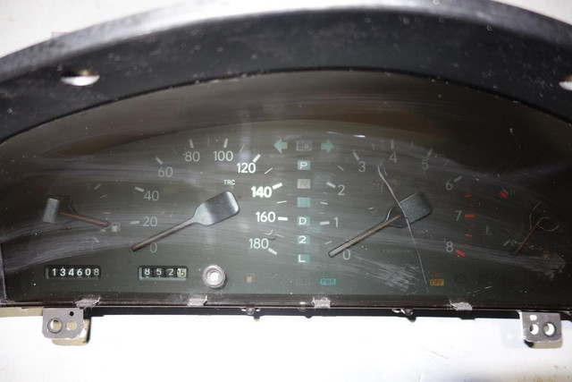 JDM Toyota Aristo GS300 JZS147 2JZ-GTE Turbo Gauge Cluster Speedometer 1991-1992-1993-1994-1995-1996-1997 in Auto Body Parts - Image 3