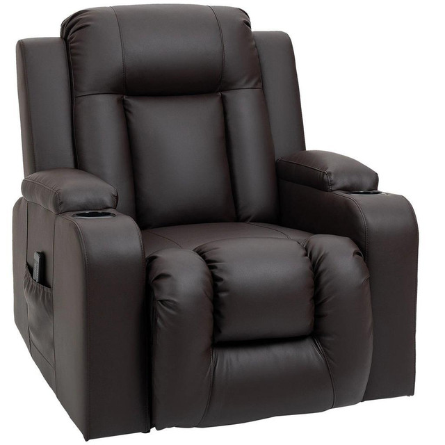 MASSAGE RECLINER CHAIR FOR LIVING ROOM WITH 8 VIBRATION POINTS in Chairs & Recliners - Image 2