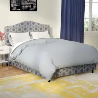 Latitude Run® Penncross Upholstered Low Profile Standard Bed