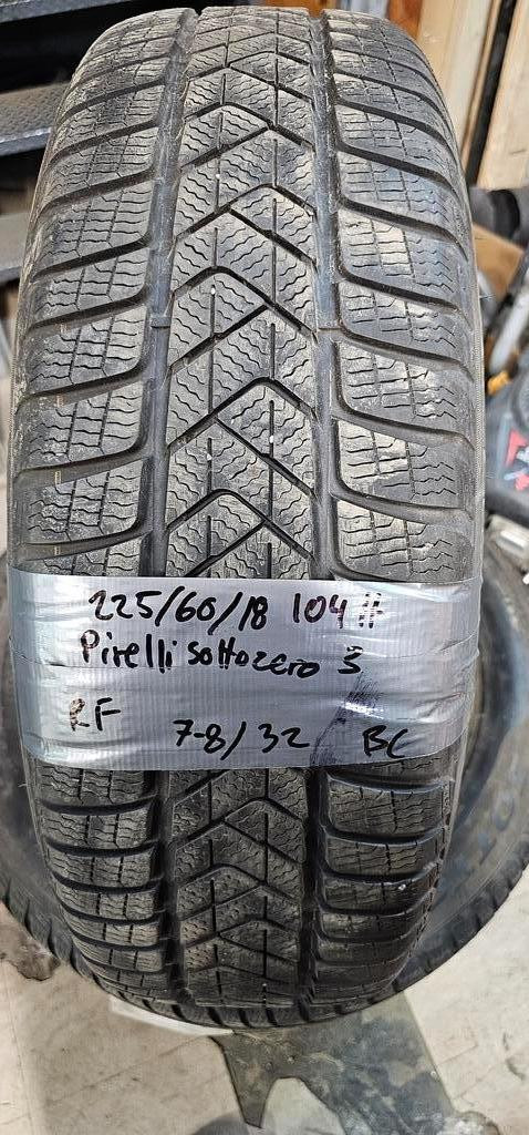 225/60/18 4 pneus hiver pirelli RUNFLAT in Tires & Rims in Greater Montréal - Image 2