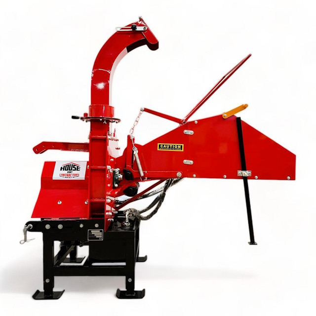 HOC HOC8H 8 INCH PTO WOOD CHIPPER + HYDRAULIC INFEED + 3 YEAR WARRANTY + FREE SHIPPING in Power Tools - Image 2
