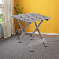 miluotuo 20.02" Square Portable Folding Patio Table