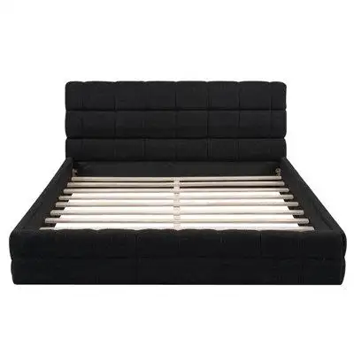 Latitude Run® Elegant Style Upholstered Platform Bed