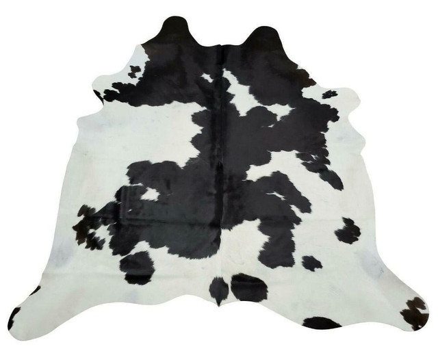 Cowhide Rug Brazilian Real, Natural, Unique, Authentic, Soft Cow Hide Rugs Large Cow Skin Rugs Free Shipping/Delivery in Rugs, Carpets & Runners in Sudbury - Image 4