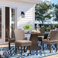 Sol 72 Outdoor™ Rockport 7 Piece Dining Set with Cushions