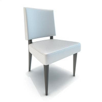 Arditi Collection Leather Side Chair Dining Chair