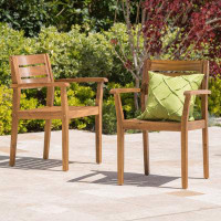 Winston Porter Amarrion Outdoor Rustic Patio Dining Chair