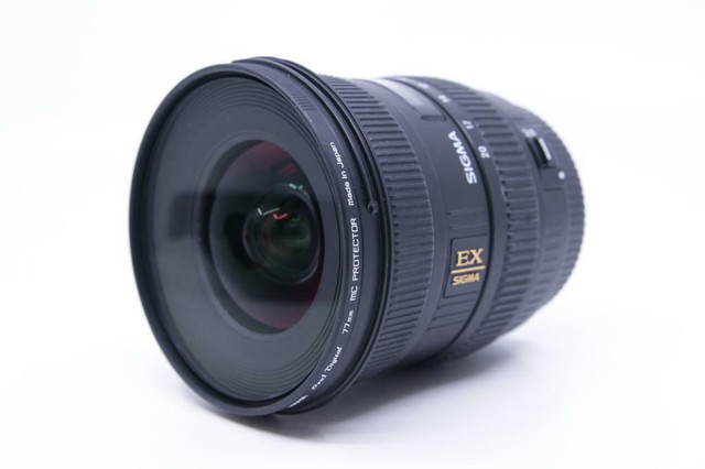 Sigma EX 10-20mm f/4-5.6 DC HSM for Canon + hood + filter-Used  (ID-1184)   BJ Photo-Since 1984 in Cameras & Camcorders - Image 2
