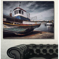 Made in Canada - Design Art 'Old Fishing Boat' Photograph