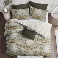 Made in Canada - The Tailor's Bed French Countryside Natural 2 Pillow Shams Set