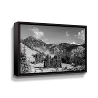 Loon Peak Olympic Mountains I Gallery Wrapped Floater-Framed Canvas