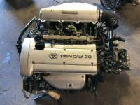 JDM TOYOTA 4AGE SILVER TOP ENGINE WITH MT TRANSMISSION FOR SALE