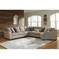 Signature Design by Ashley Pantomine 5-Piece Sectional With Cuddler