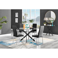 East Urban Home 4- Person Dining Set