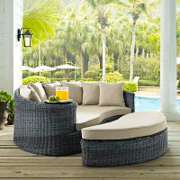 Modway Invite Outdoor Patio Sunbrella Daybed by Modway