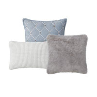 Waterford Bedding Florence Polyester Throw Pillow Cover & Insert Set