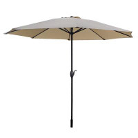 Above Above Oneclick® Market Umbrella With Replaceable Rib
