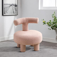 Isabelle & Max™ Exquisite Lovely Faux Fur Sherpa Fabric Upholstered Chair