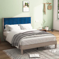 Latitude Run® Bed Frame With Upholstered Headboard