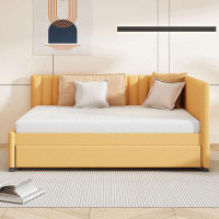 Latitude Run® Upholstered Daybed With Trundle