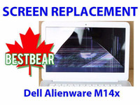 Screen Replacment for Dell Alienware M14x Series Laptop