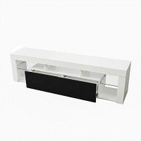 Ivy Bronx TV Stand 160 LED Wall Mounted Floating 63" TV Stand