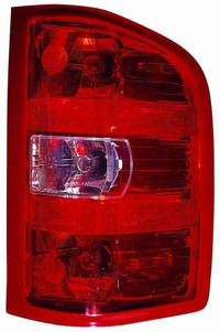 Tail Lamp Passenger Side Gmc Sierra 1500 2007-2013 Exclude 2Nd Design 2010-2011 High Quality , GM2801207
