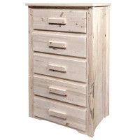 Loon Peak Homestead Collection 5-Drawer Pine Chest