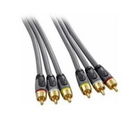 Rocketfish RF-G1203-C 3.7m (12 ft.) Stereo Audio Component Cable (Open Box)
