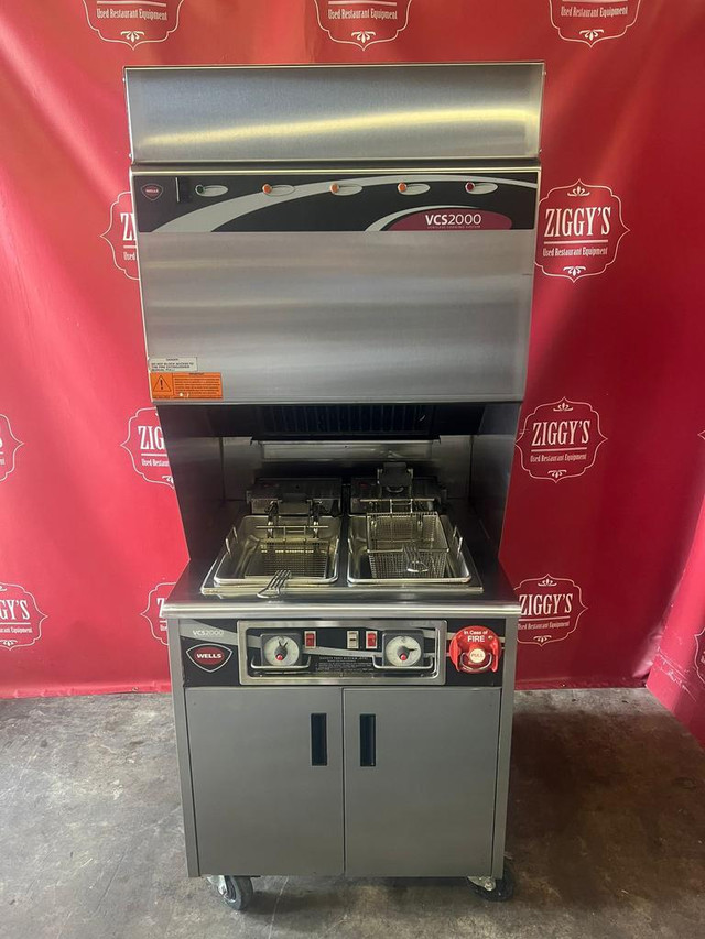 2020 $50k Wells ventless double basket electric fryer for only $19,995 can be 1 or 3 phase , can ship in Industrial Kitchen Supplies - Image 2