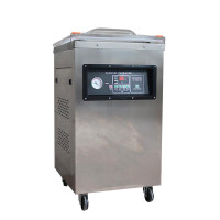 Commercial Single Chamber Vacuum Packaging Machine w/ Wheel 220V 800W 15.7 Sealing Bars 160807