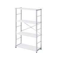 Ivy Bronx Scarville 42" H x 24" W Metal Etagere Bookcase