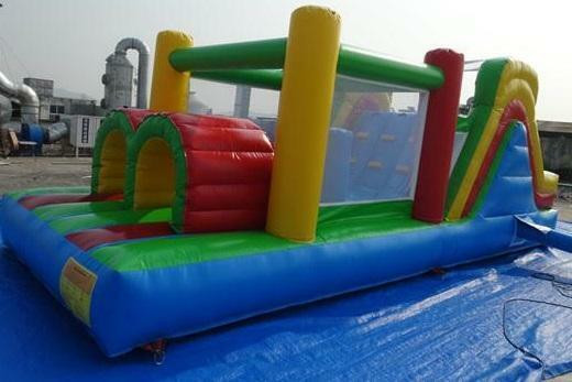 NEW RENTAL GRADE FULL PVC OBSTACLE COURSE BOUNCY CASTLE B6096 in Other in Winnipeg - Image 2