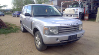 Parting out WRECKING: 2004 Land Rover Range Rover