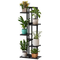 Arlmont & Co. Plant Stand, Bamboo Plant Stands For Indoor Plants ,Plant Stands For Multiple Plants Corner Plant Stand Pl