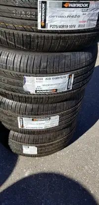 BRAND NEW WITH LABELS ULTRA HIGH PERFORMANCE  HANKOOK    V RATED  275 / 40 /  19   ALL     SEASON TIRE SET OF FOUR