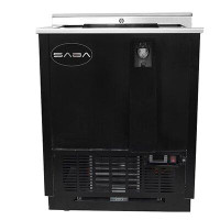 SABA Bottle Cooler Stainless Steel Undercounter Refrigerator