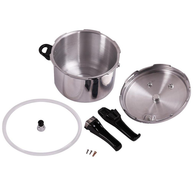 New 6-Quart Aluminum Pressure Cooker Fast Cooker Canner Pot Kitchen - BRAND NEW - FREE SHIPPING dans Autres équipements commerciaux et industriels - Image 3