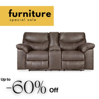 Good Quality Leather Recliner Loveseat on Sale !!